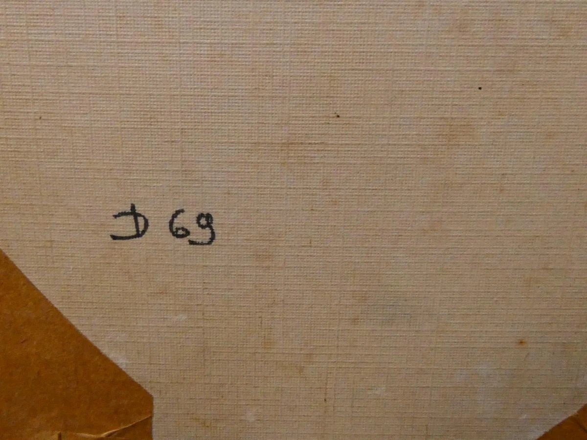 Set van 2 ovale vintage schilderijtjes met historische figuren