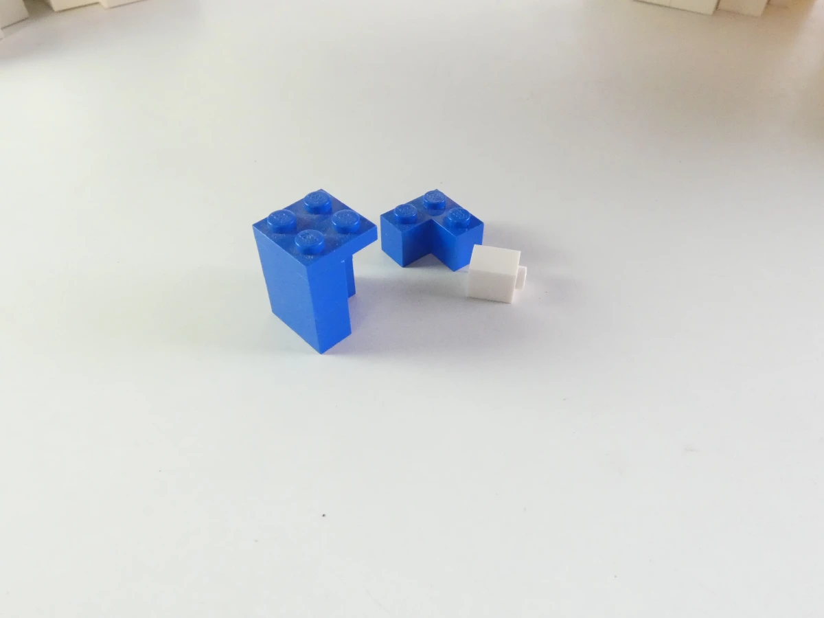 Lego Smurfen bouwfiguren, set van 2