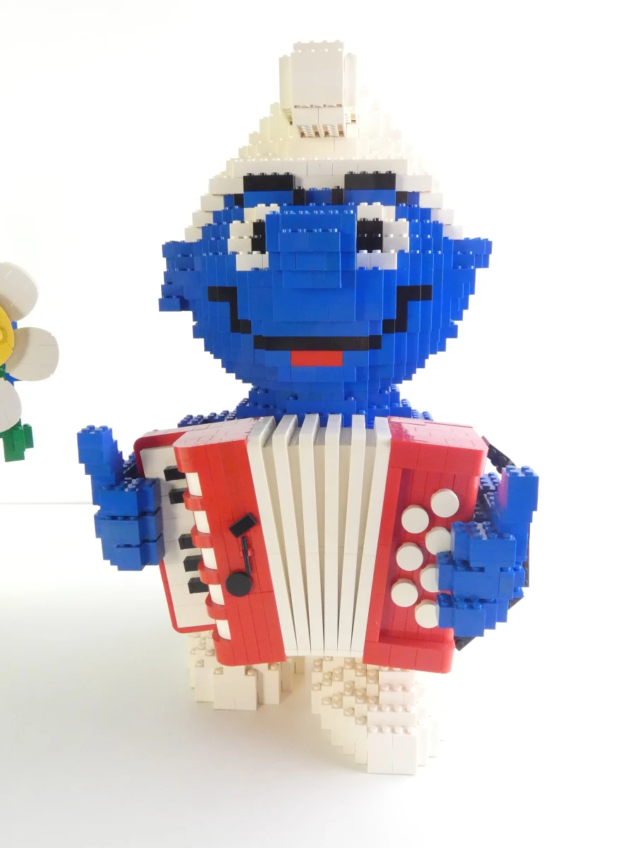 Lego Smurfen bouwfiguren, set van 2