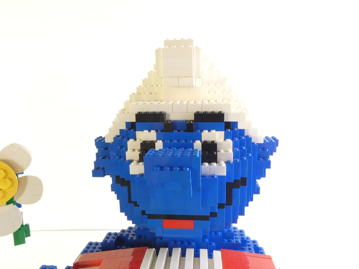 Lego Smurfen bouwfiguren, set van 2