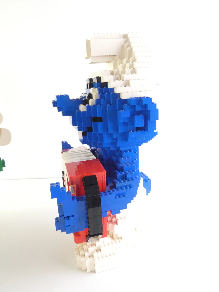 Lego Smurfen bouwfiguren, set van 2