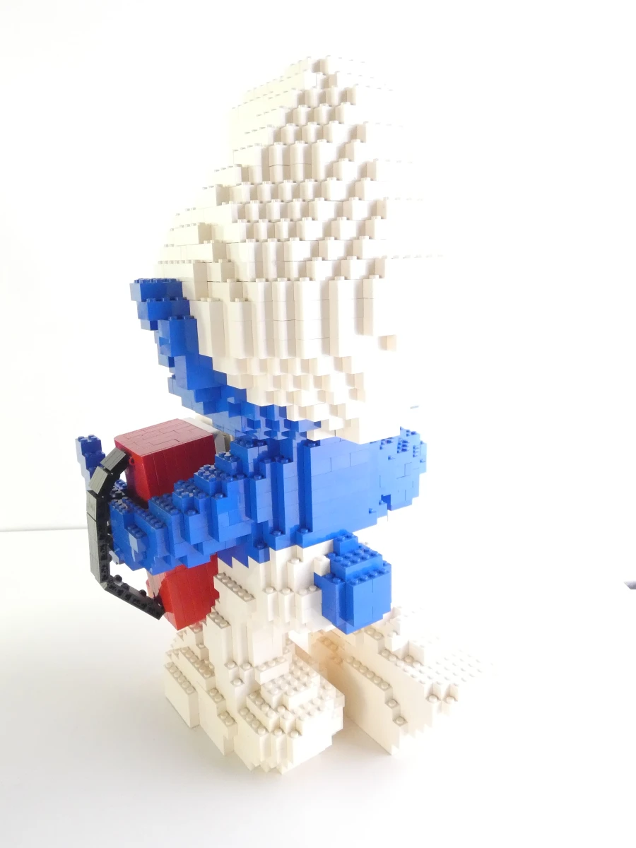 Lego Smurfen bouwfiguren, set van 2