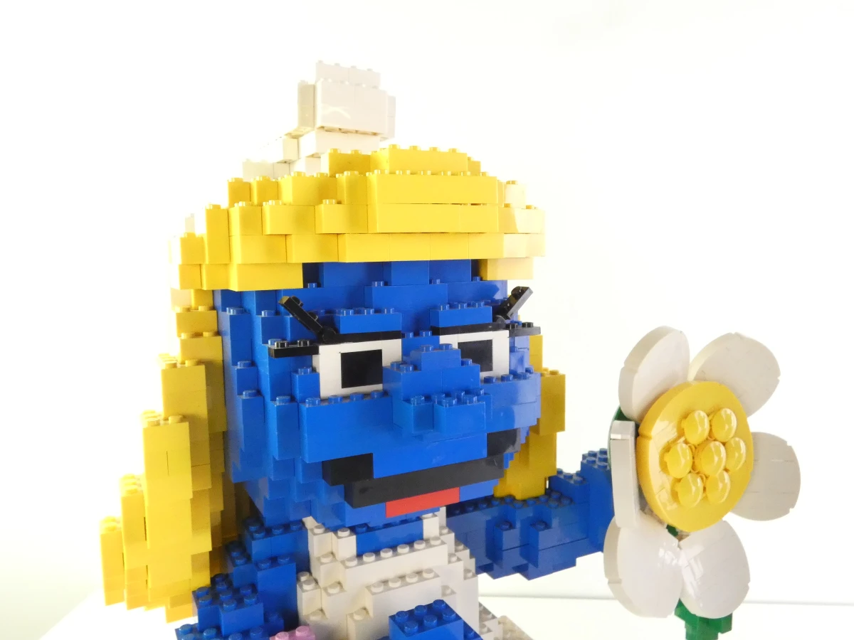 Lego Smurfen bouwfiguren, set van 2