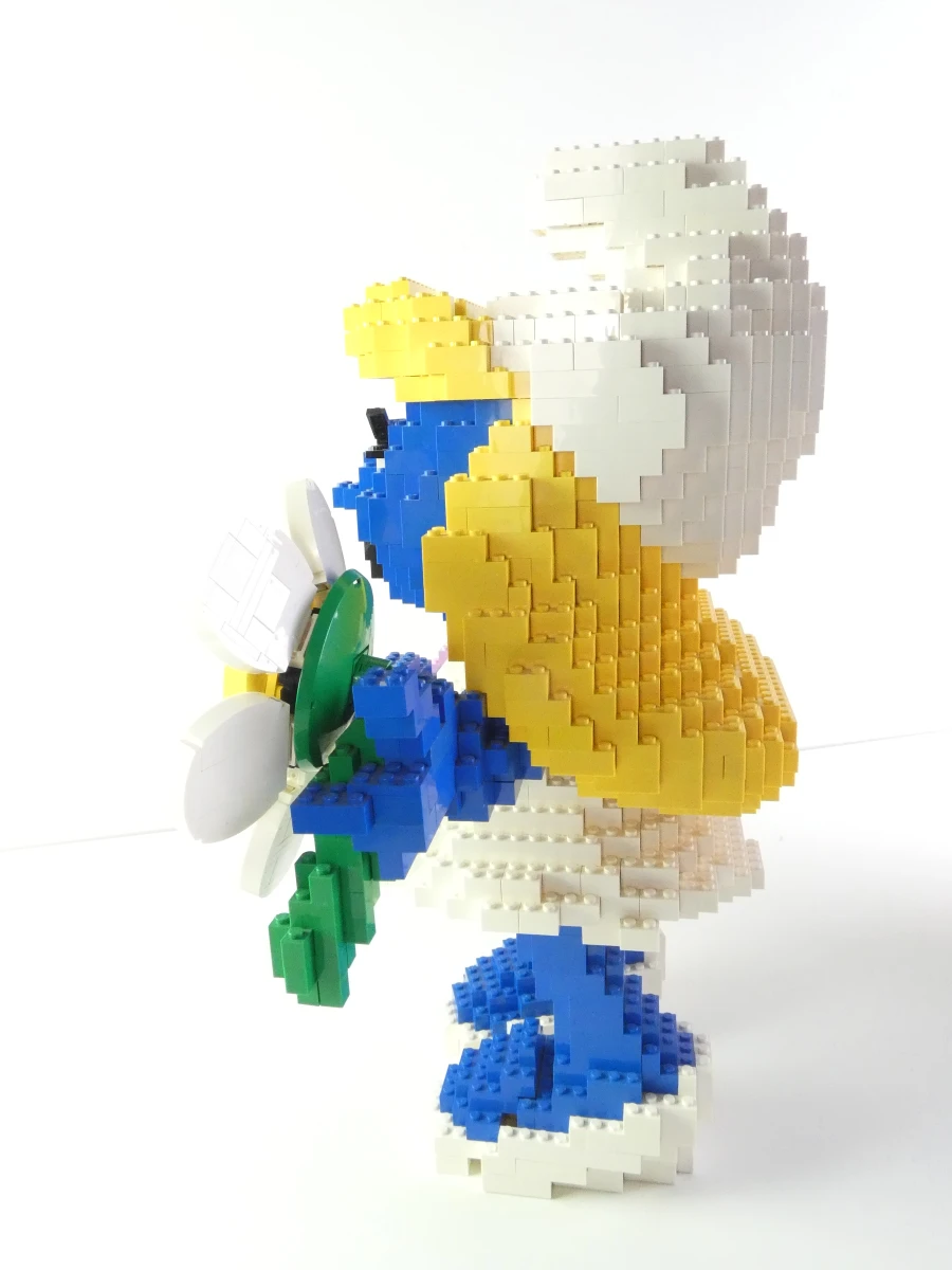 Lego Smurfen bouwfiguren, set van 2