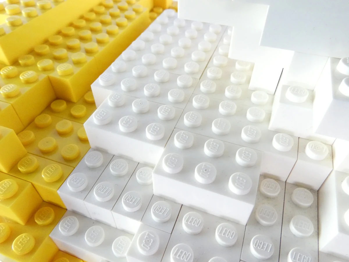 Lego Smurfen bouwfiguren, set van 2