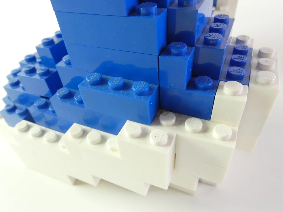 Lego Smurfen bouwfiguren, set van 2