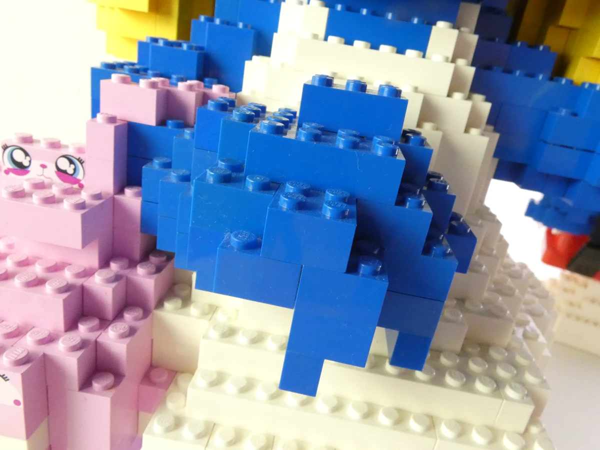 Lego Smurfen bouwfiguren, set van 2