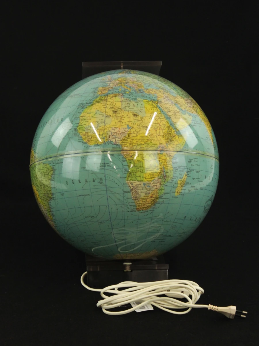 Verlichte wereldbol Columbus Duplex aardglobe