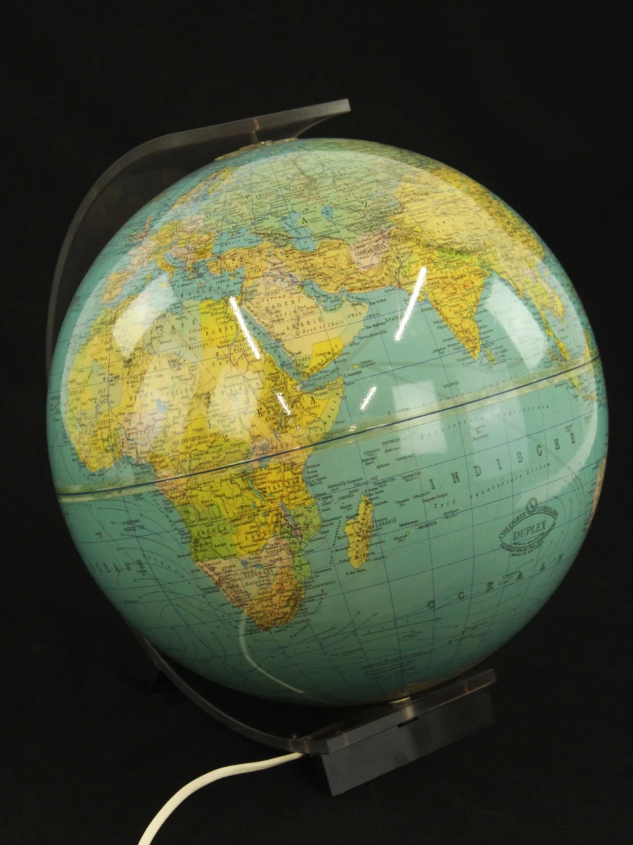 Verlichte wereldbol Columbus Duplex aardglobe