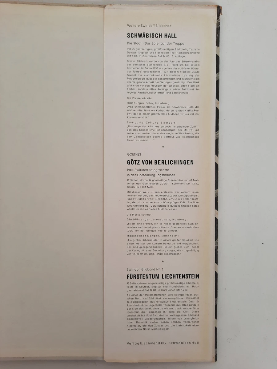 "Rothenburg ob der Tauber" – Paul Swiridoff (1957)