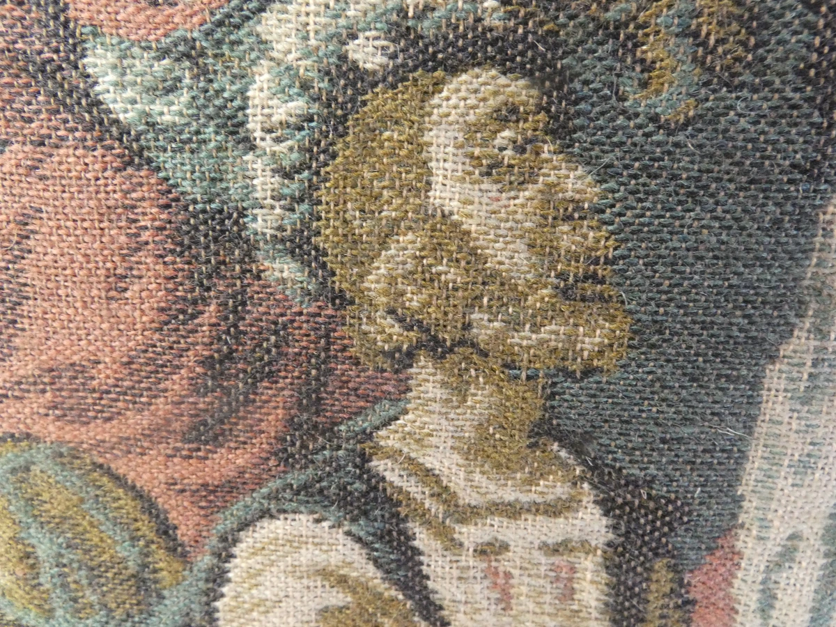 Groot Gobelin met jachtscène - ingelijst