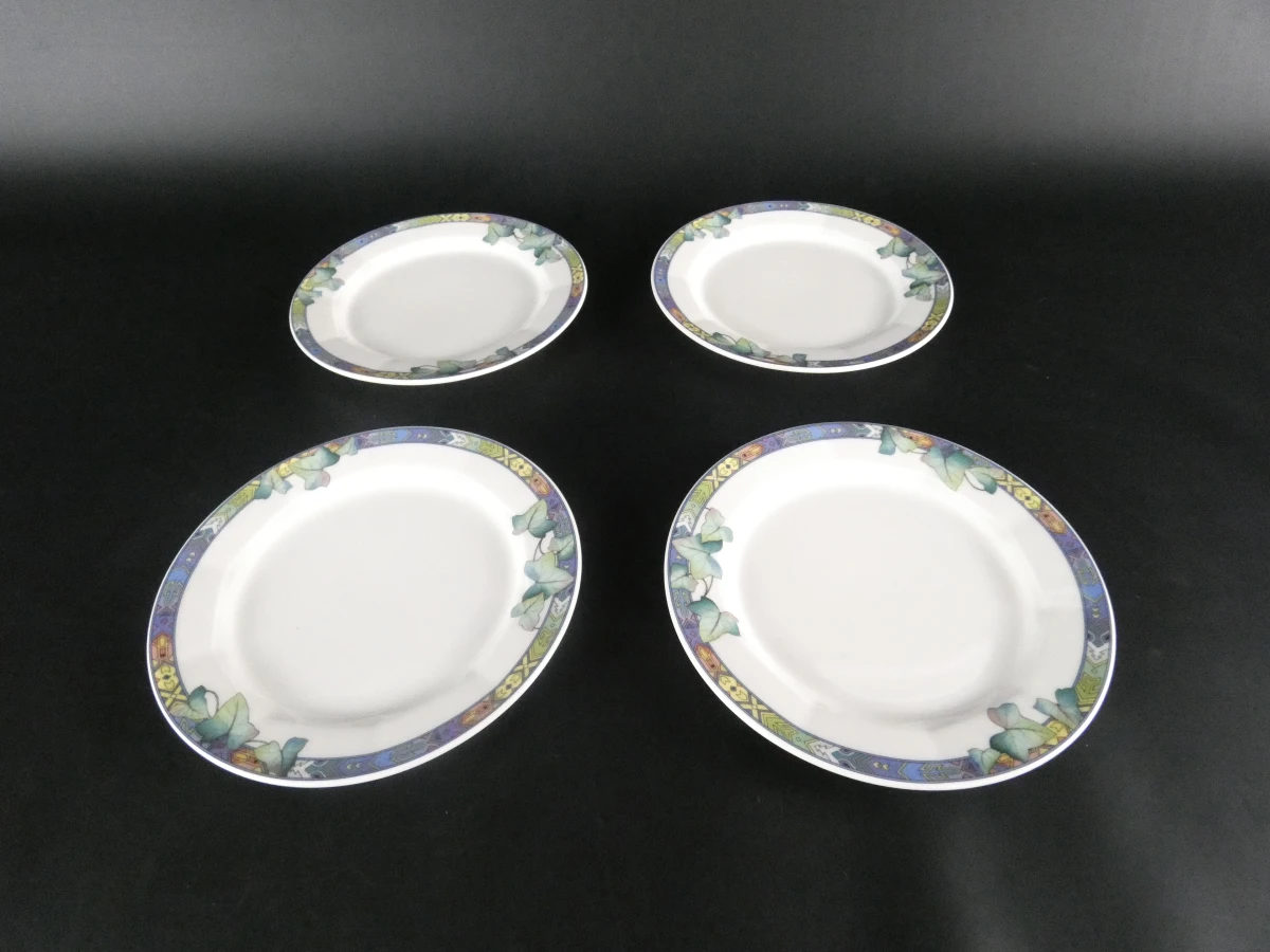 Villeroy & Boch servies set met borden, kopjes en melkkan