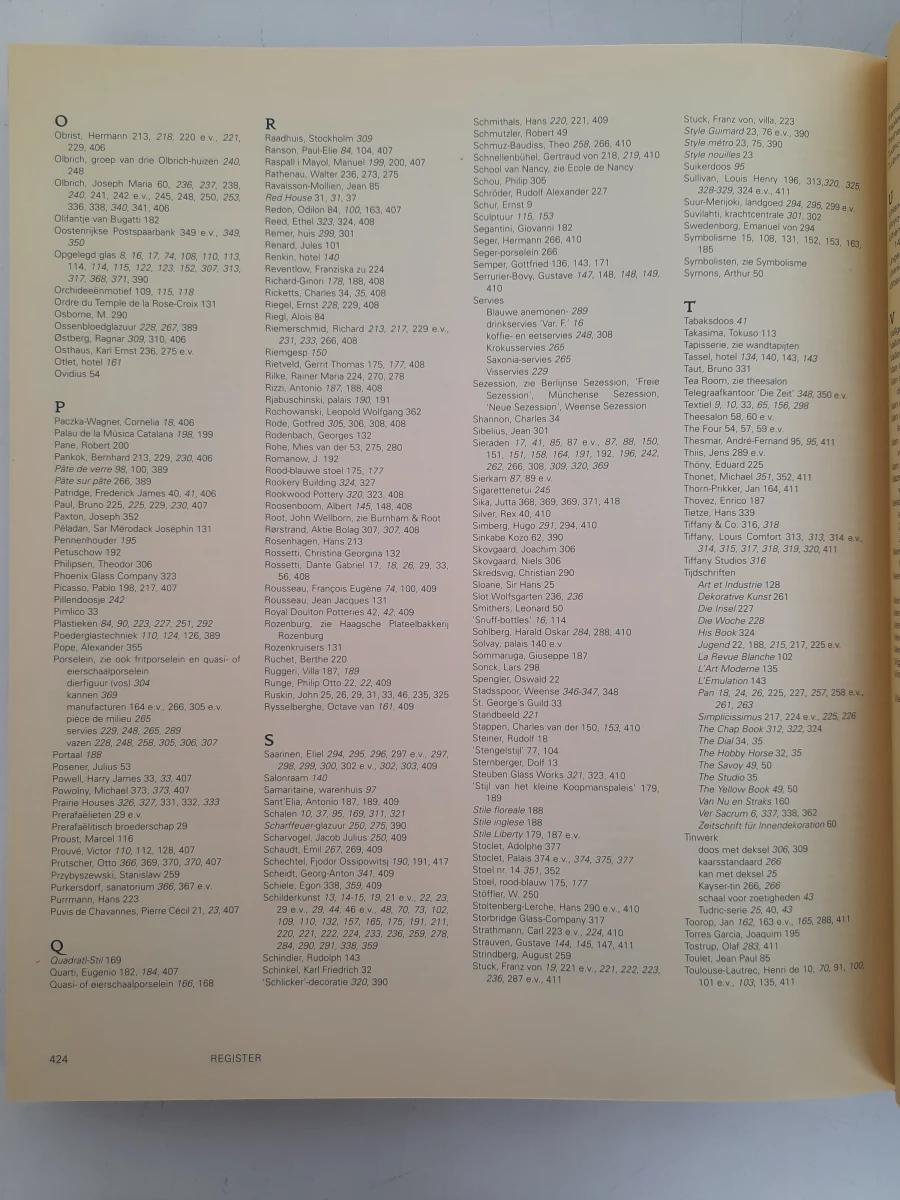 Luxe Kunstboek: "Jugendstil" – Gabriele Fahr-Becker (Könemann, 1997)