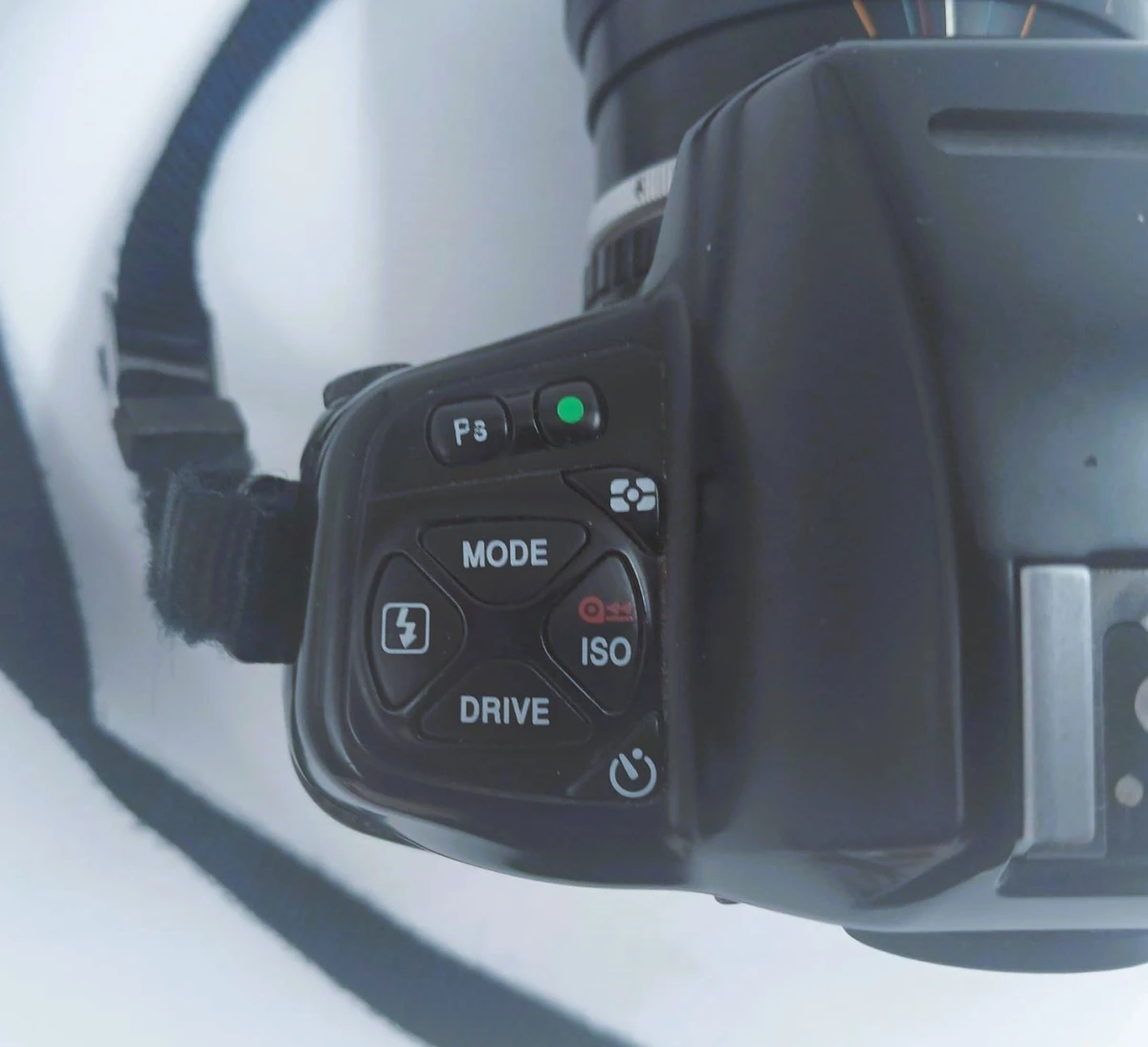 Spiegelreflexcamera NIKON F90 met zoomlens