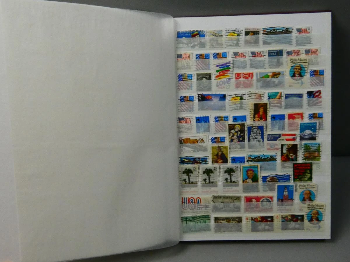 Postzegelverzameling USA in album