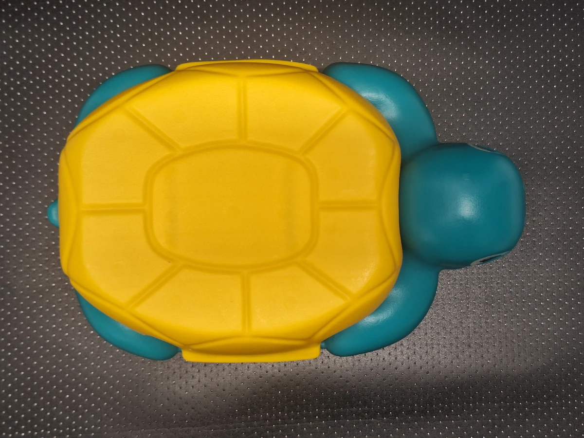 Vintage Curver schildpad opstapje / opbergbox