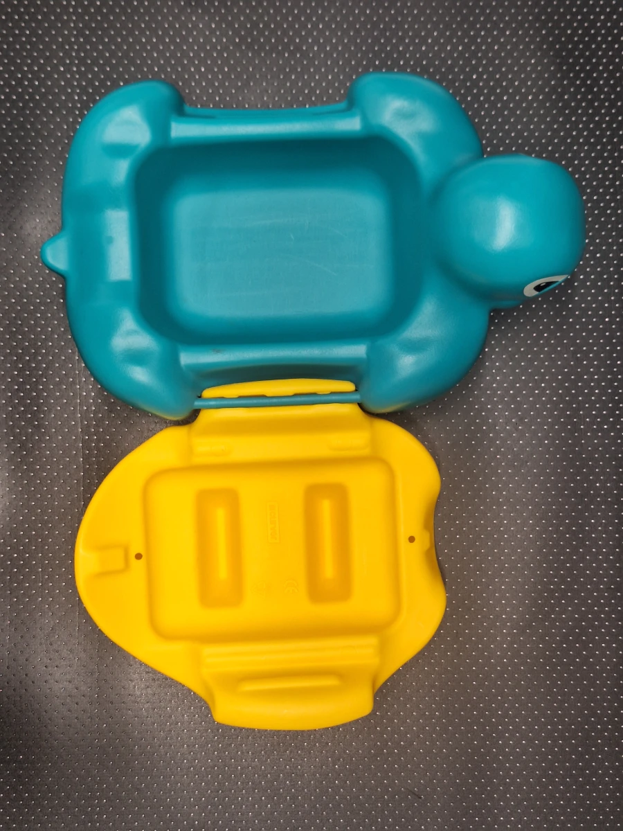 Vintage Curver schildpad opstapje / opbergbox