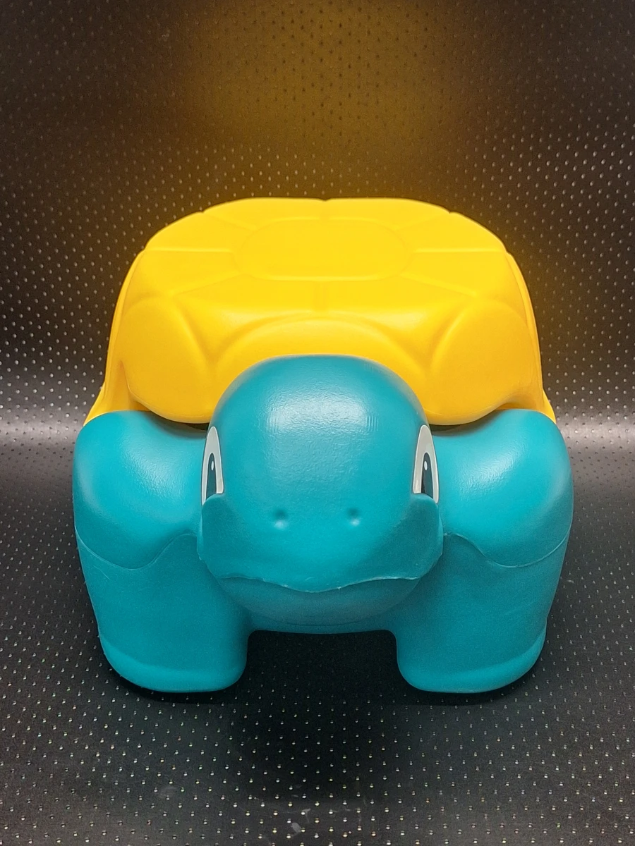 Vintage Curver schildpad opstapje / opbergbox
