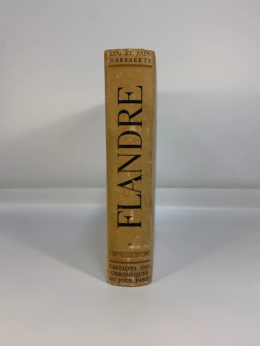 Flandre Essai sur l'art flamand depuis 1880