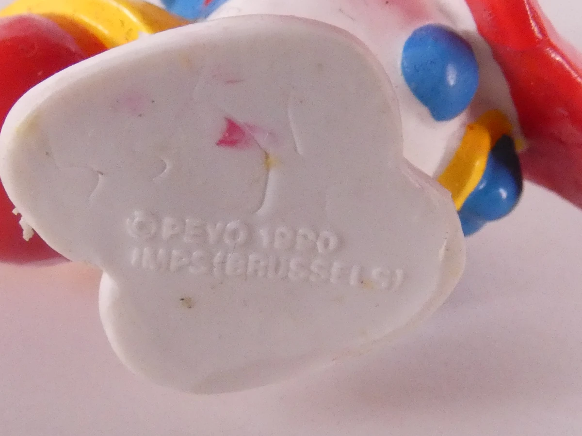 Set van 16 vintage Smurfen beeldjes
