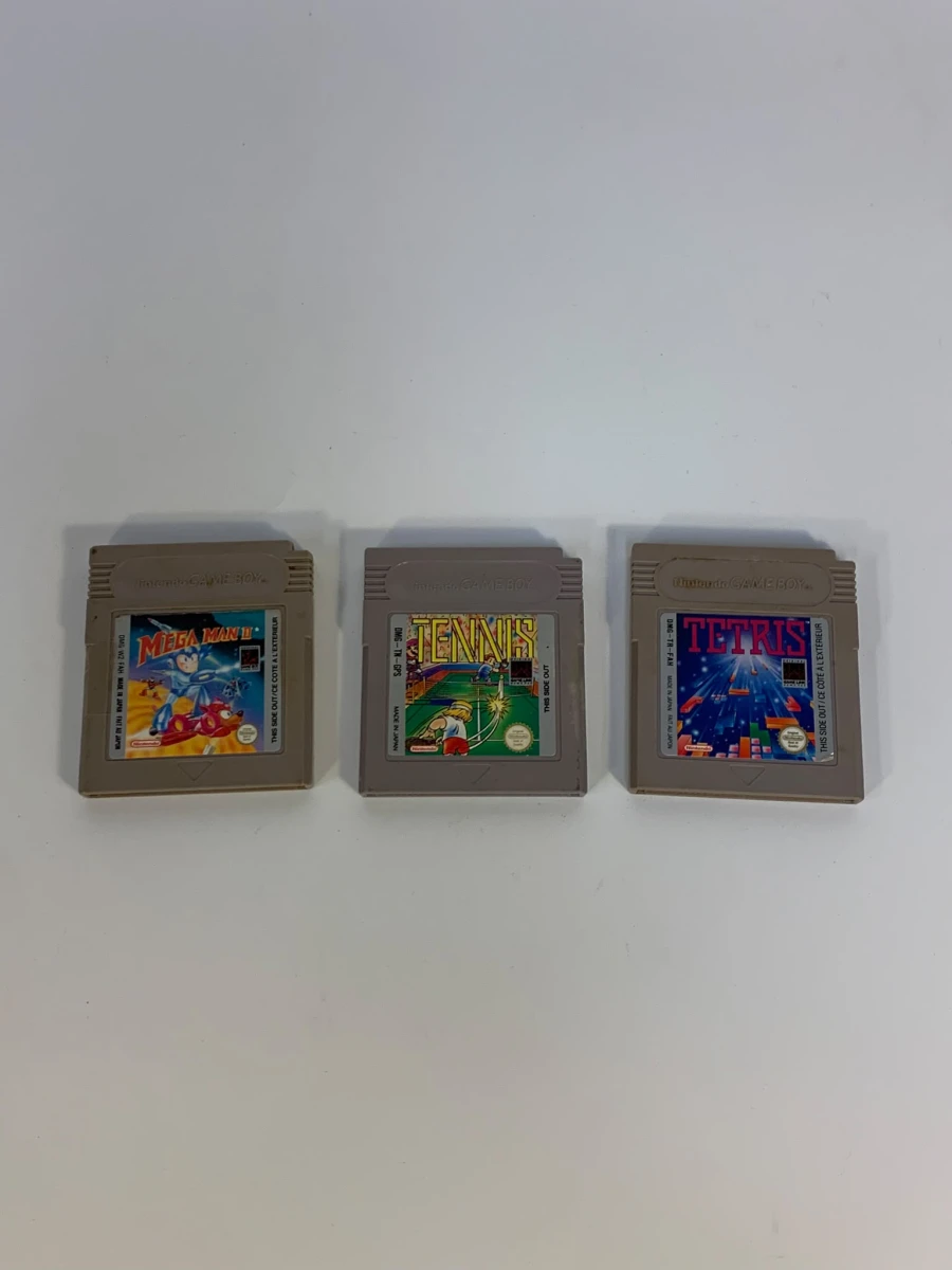 3 Vintage gameboy games