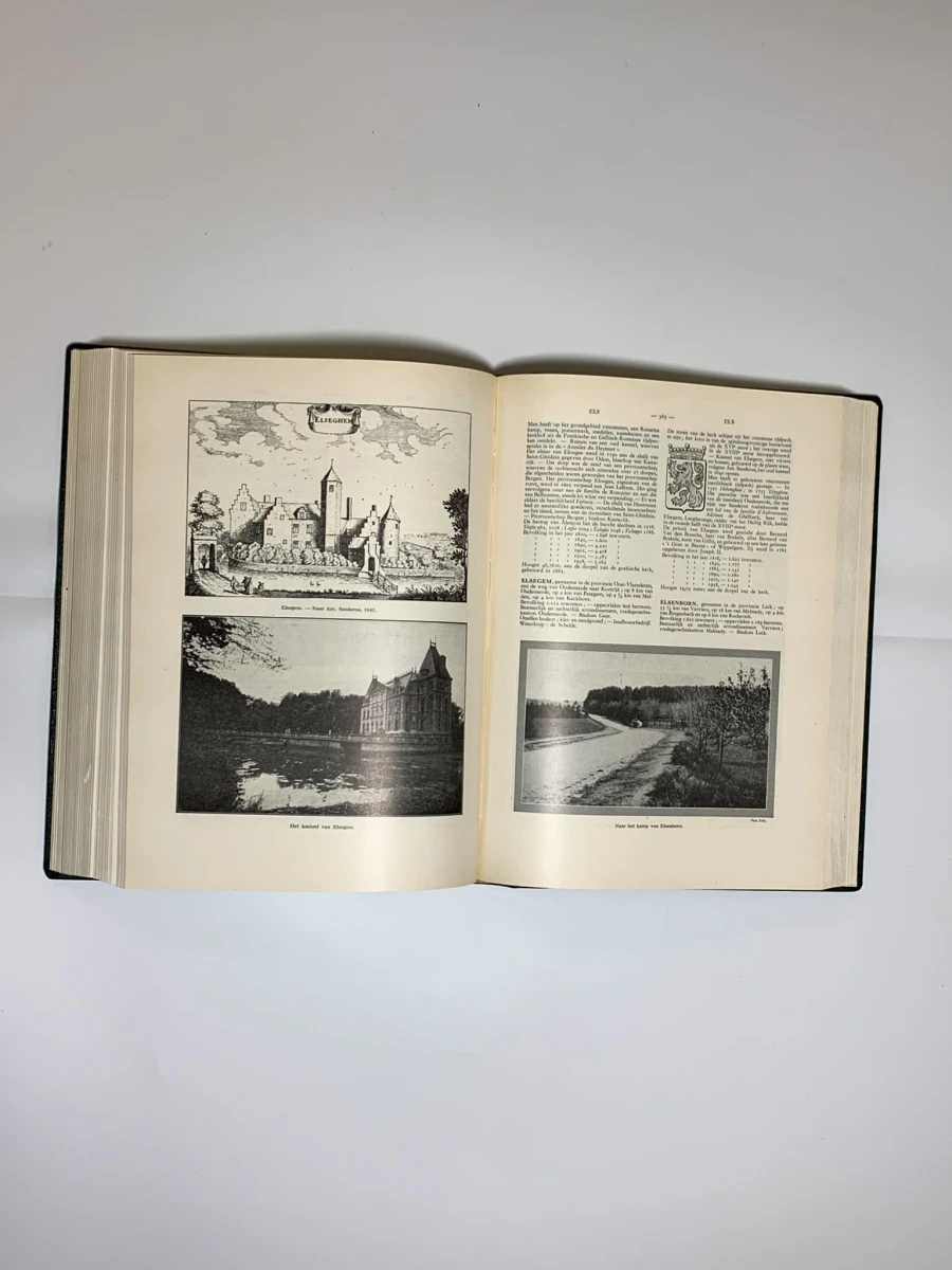 Geschied-en aardrijkskundig woordenboek der Belgische gemeentes (EUG. De Seyn)