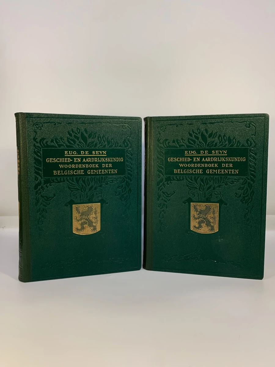 Geschied-en aardrijkskundig woordenboek der Belgische gemeentes (EUG. De Seyn)
