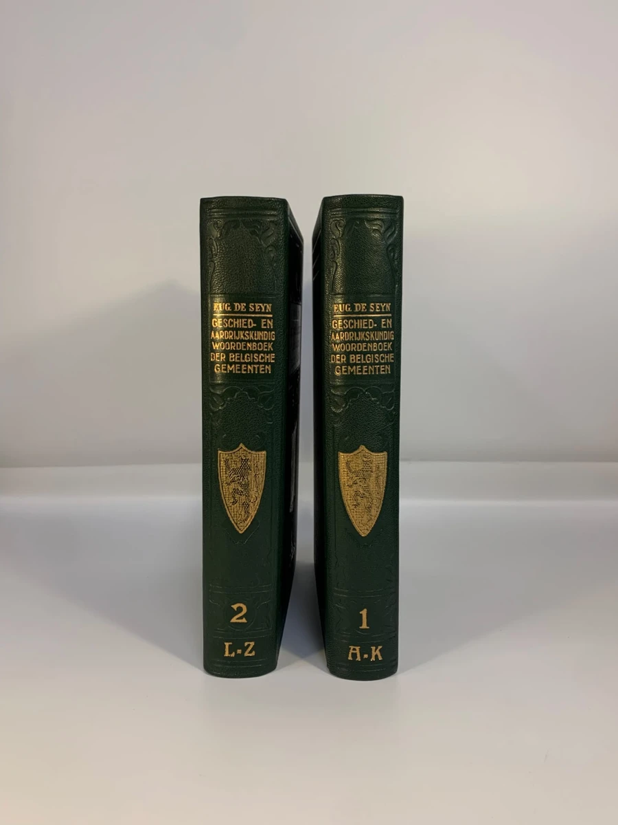 Geschied-en aardrijkskundig woordenboek der Belgische gemeentes (EUG. De Seyn)