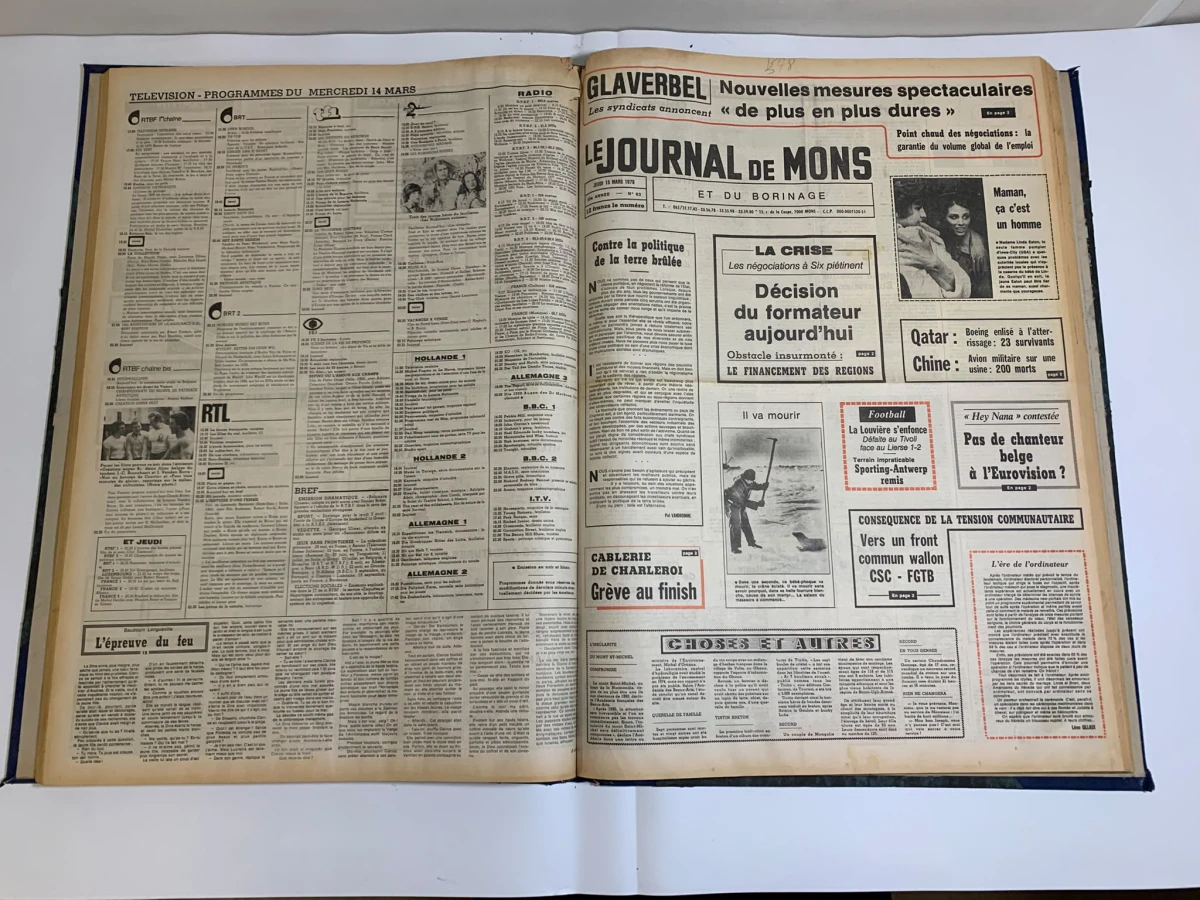 4 Le journal de Mons et du Borinage boeken
