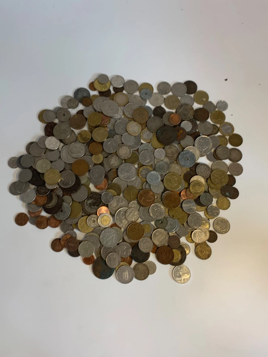 Set oude munten en biljetten
