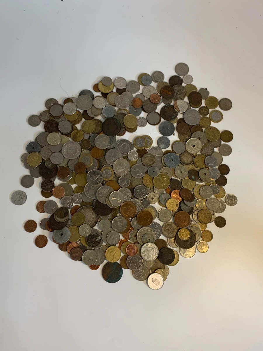 Set oude munten en biljetten