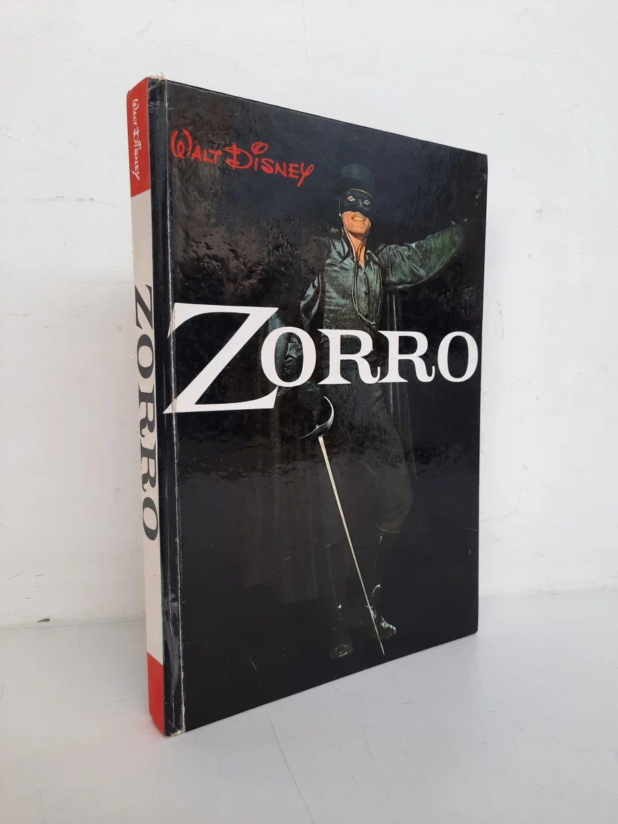 Vintage Walt Disney's Zorro Hardcover Boek (1967) – Zuid-Nederlandse Uitgeverij