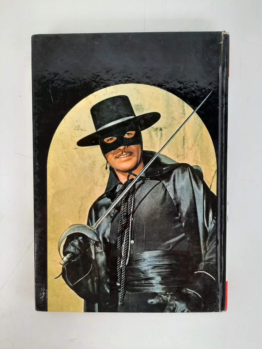 Vintage Walt Disney's Zorro Hardcover Boek (1967) – Zuid-Nederlandse Uitgeverij