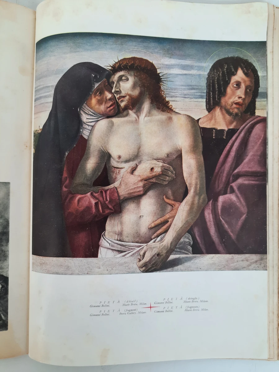 Zeldzaam Kunstboek "Christus: La Vie du Christ en Cent Chefs-d'Œuvre" (Eerste Druk, 1950)