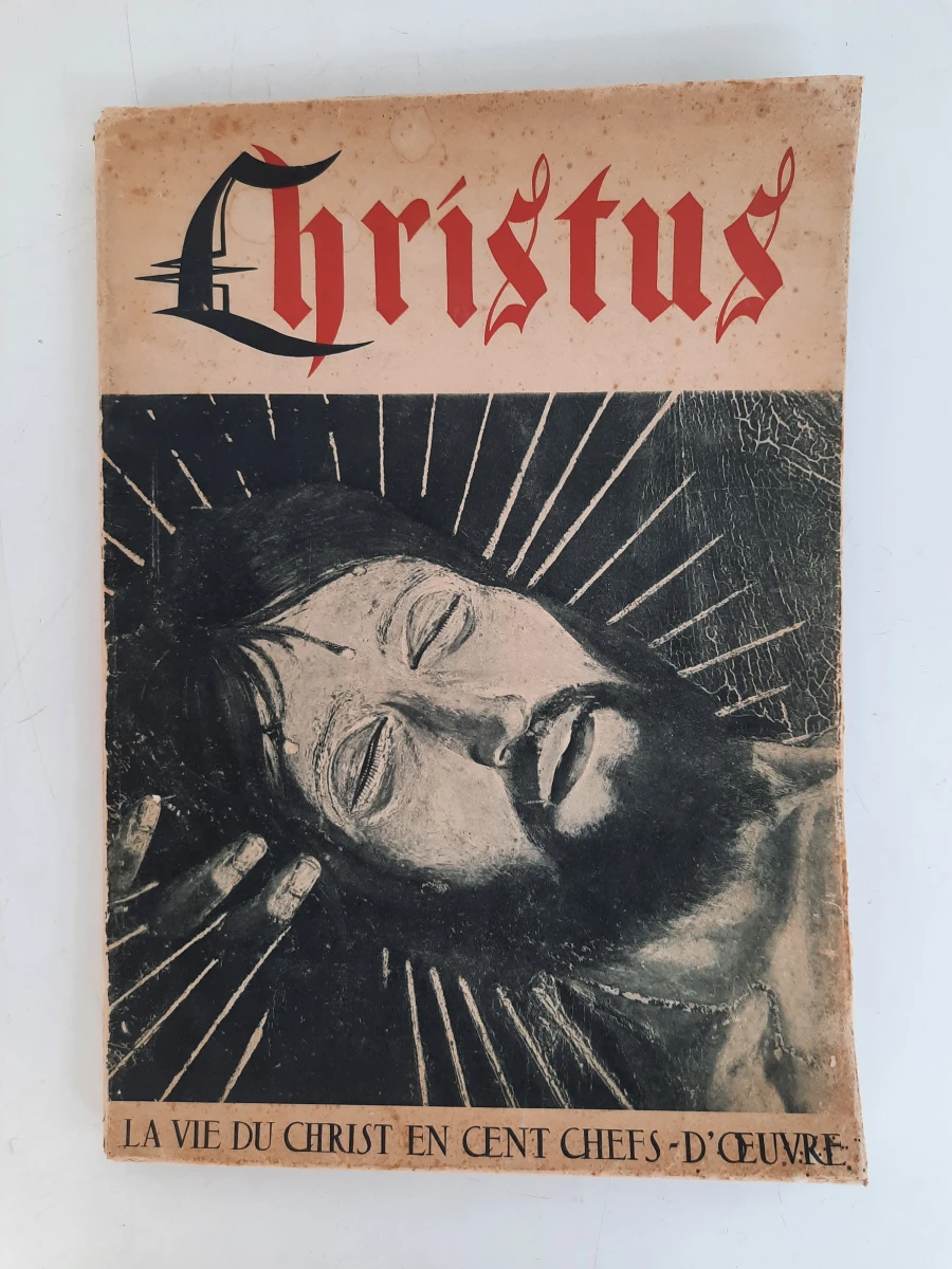 Zeldzaam Kunstboek "Christus: La Vie du Christ en Cent Chefs-d'Œuvre" (Eerste Druk, 1950)