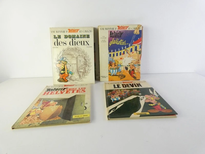 Set van 17 Asterix stripboeken in het Frans