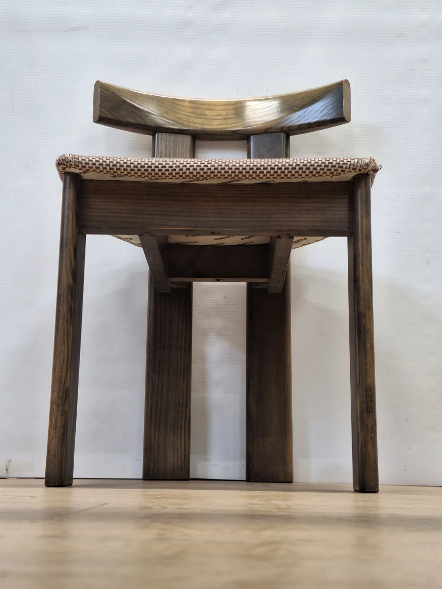 Set van 2 vintage T-stoelen - Luigi Vaghi voor Former - Italiaans Mid-Century design