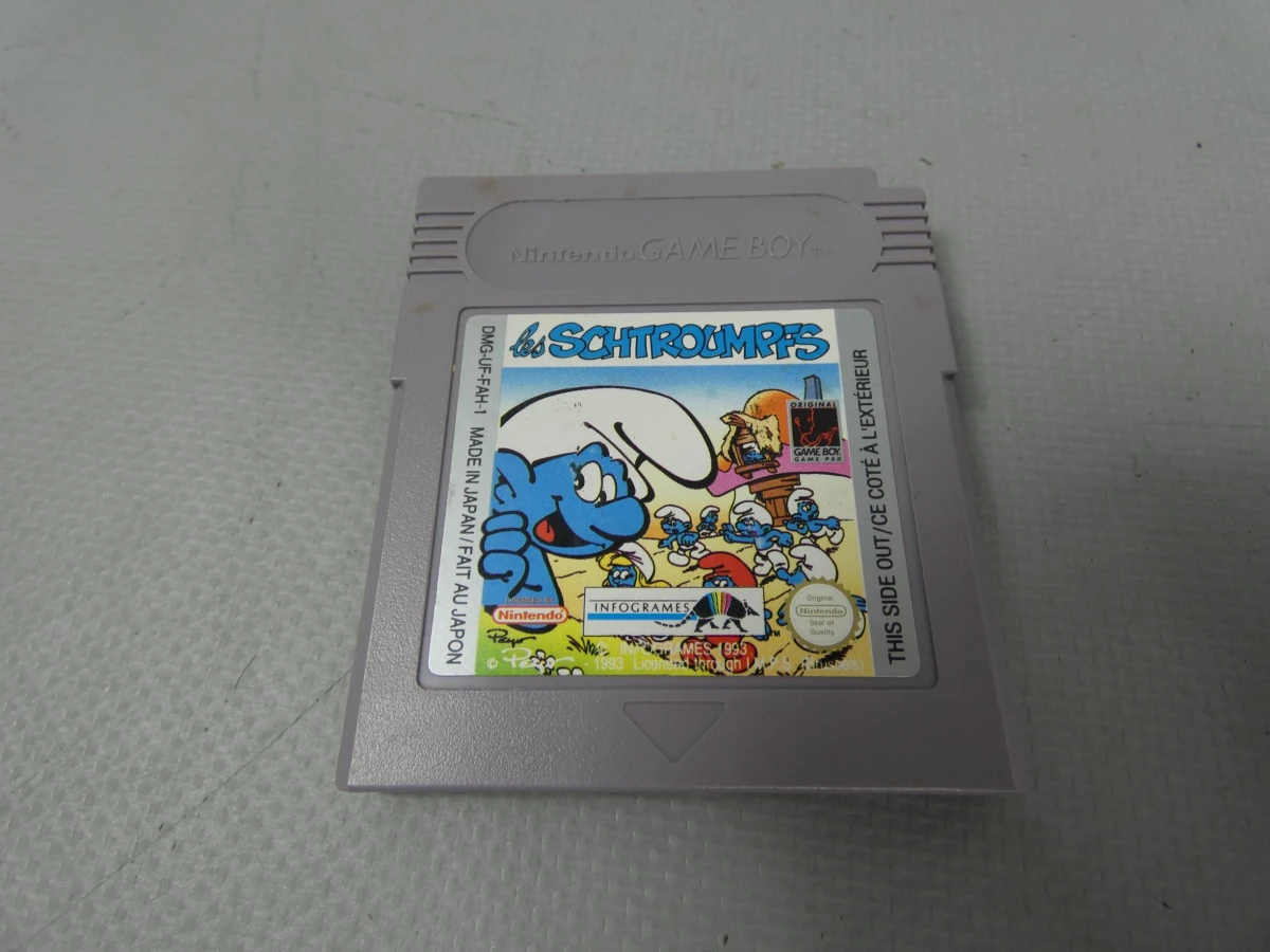 2 gameboy spellen van De Smurfen