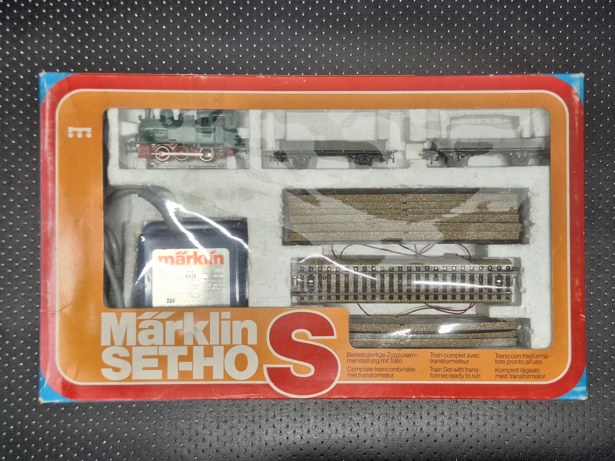 Vintage Märklin SET-HO S modeltrein startset - Inclusief 2 extra locomotieven