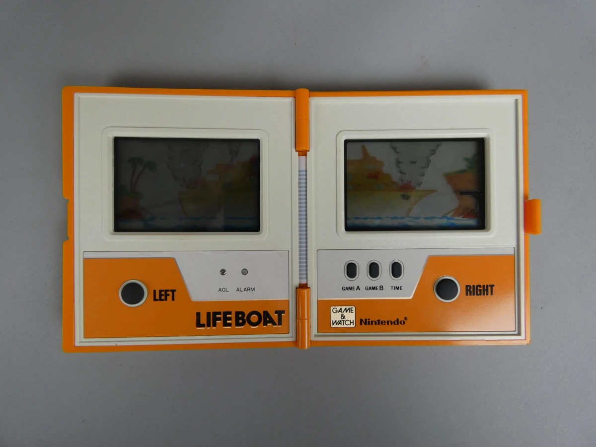 Prachtige Nintendo Game & Watch Multi Screen: Life Boat (TC-58) uit 1983