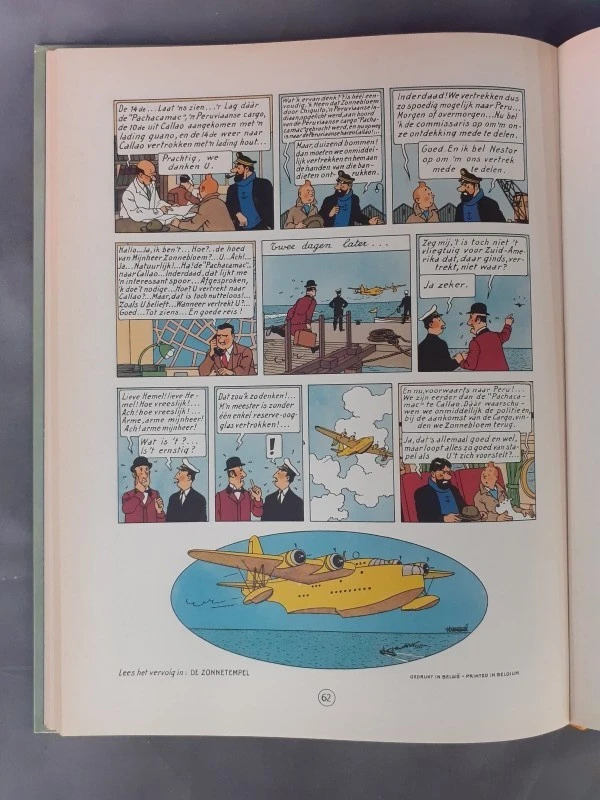 Strips: Hardcover uitgaves van kuifje albums Het Zwarte Goud & De 7 Kristallen Bollen - foto 13