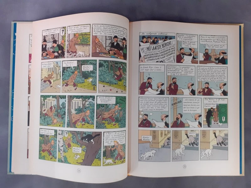 Strips: Hardcover uitgaves van kuifje albums Het Zwarte Goud & De 7 Kristallen Bollen - foto 12