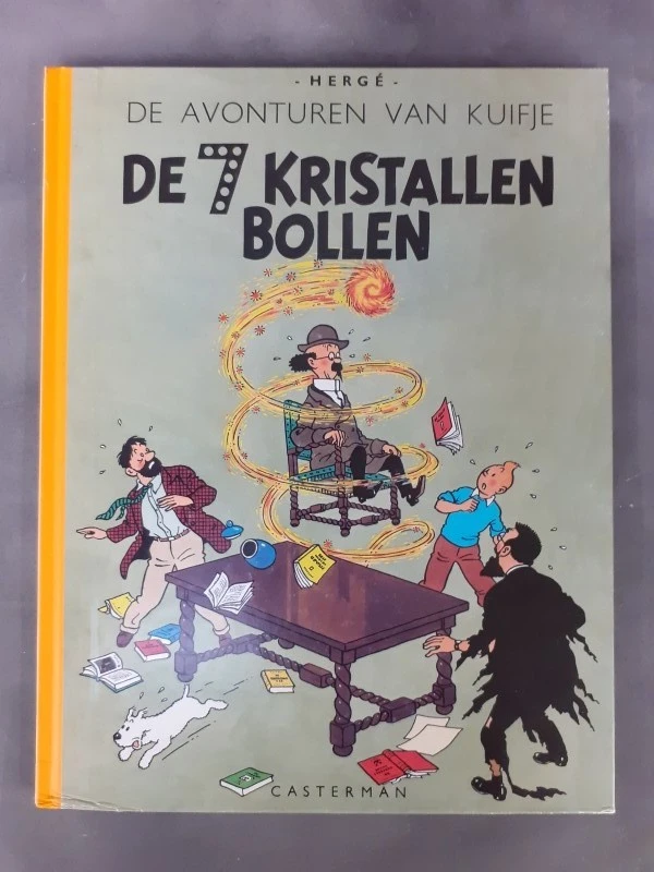 Strips: Hardcover uitgaves van kuifje albums Het Zwarte Goud & De 7 Kristallen Bollen - foto 8
