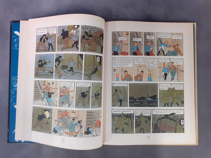 Strips: Hardcover uitgaves van kuifje albums Het Zwarte Goud & De 7 Kristallen Bollen - foto 5