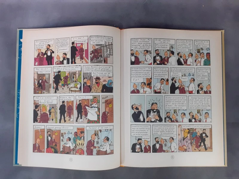 Strips: Hardcover uitgaves van kuifje albums Het Zwarte Goud & De 7 Kristallen Bollen - foto 11