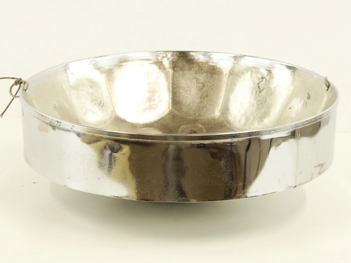 Steel tongue drum met koffer