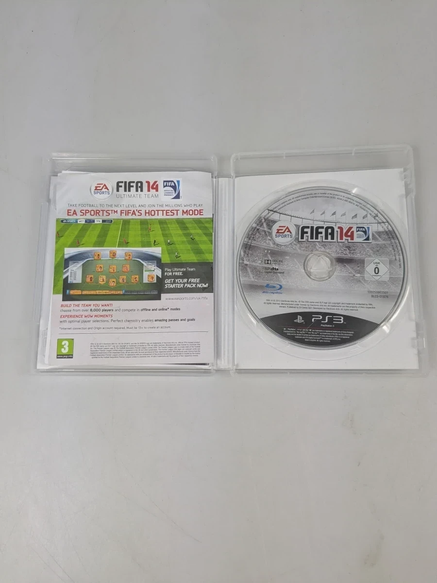Set van 6 FIFA PS3 games van FIFA 09, 11 tot 15