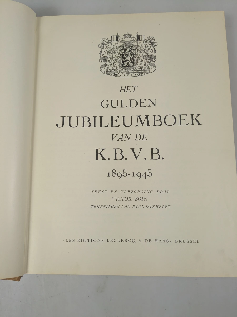 Geschiedenis van de voetbalsport in België en Belgisch Kongo - Jubileumboek 1805