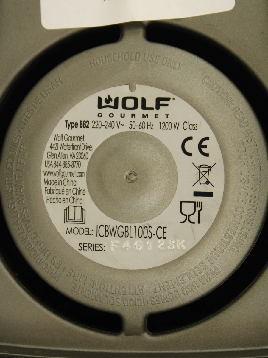 Wolf Gourmet Blender met RVS behuizing