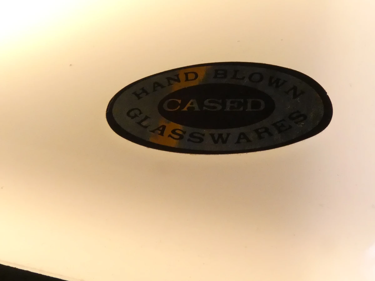 Vintage bureaulamp met marmeren voet en glazen kap
